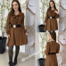 Vestido Duna Taty Marrom